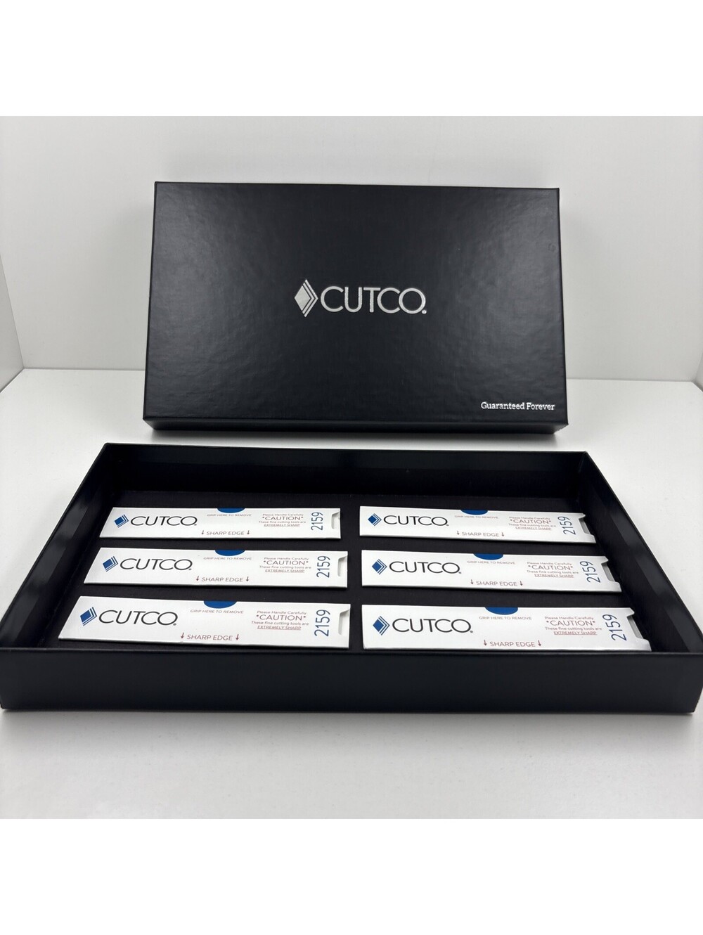 Cutco Knife 2159 Box And 6 Sleeves Only USA